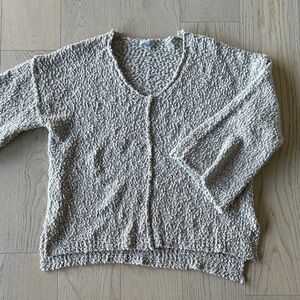 Cozy Cream Textured Women's Sweater